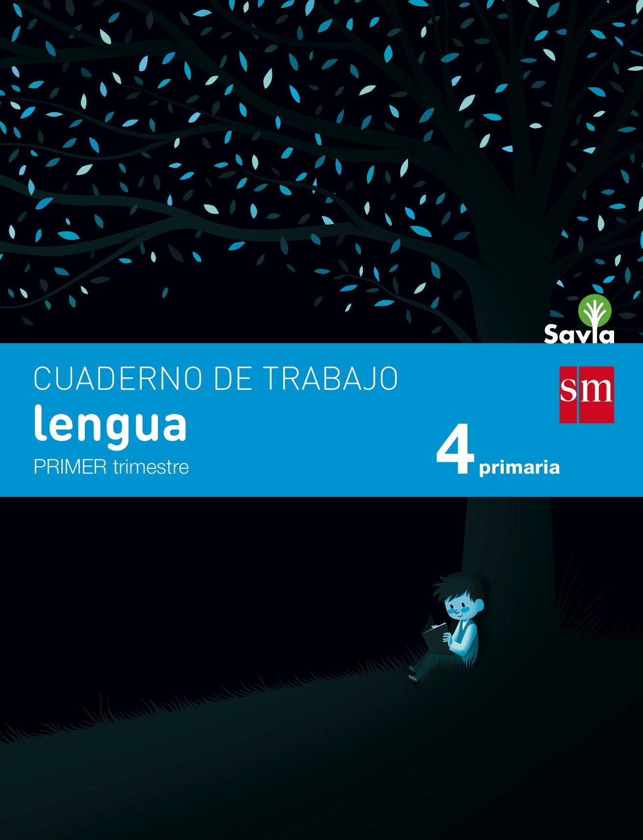 Cuaderno de lengua. 4 Primaria, 1 Trimestre. Savia book