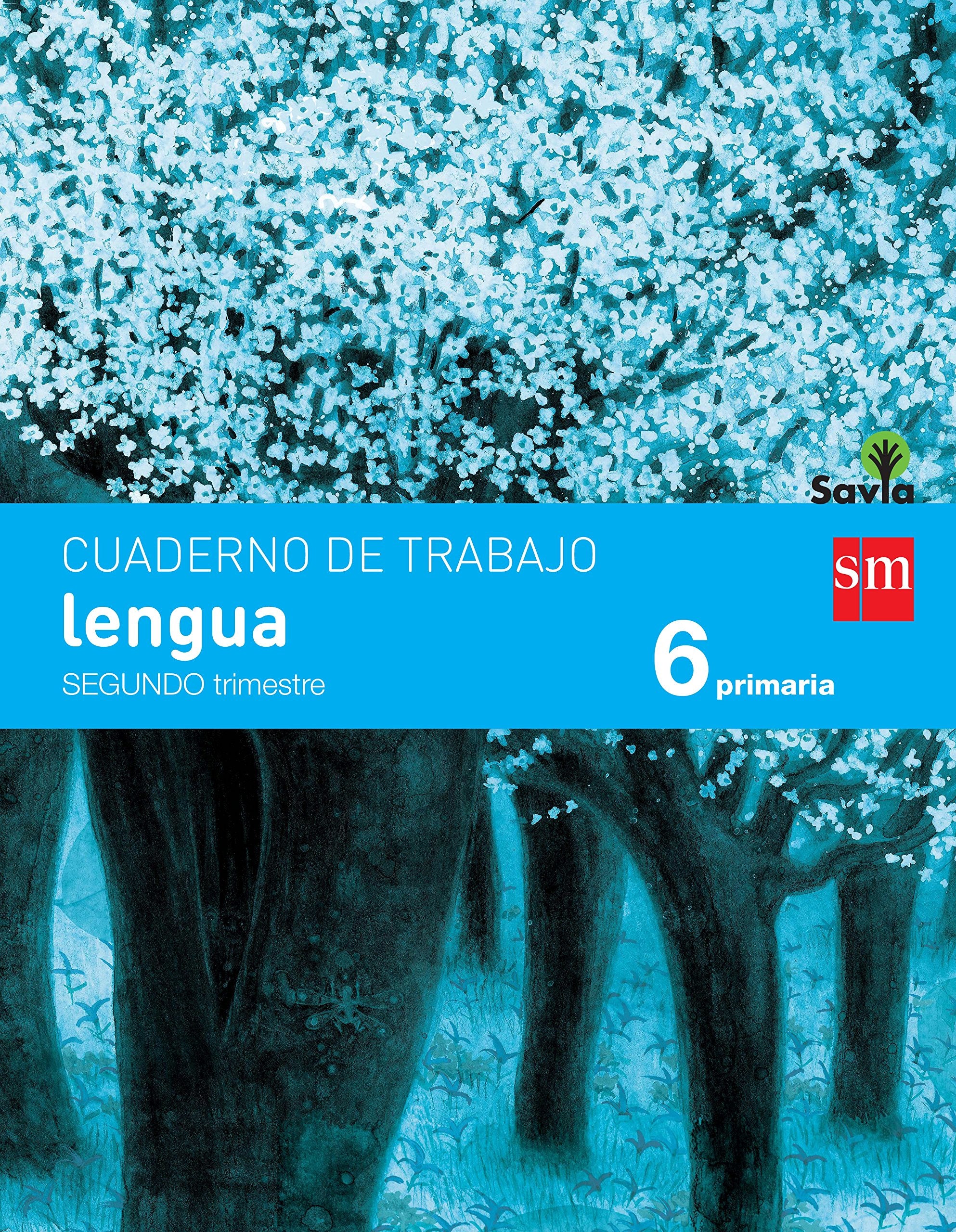 Cuaderno de lengua. 6 Primaria, 2 Trimestre. Savia Non-fiction