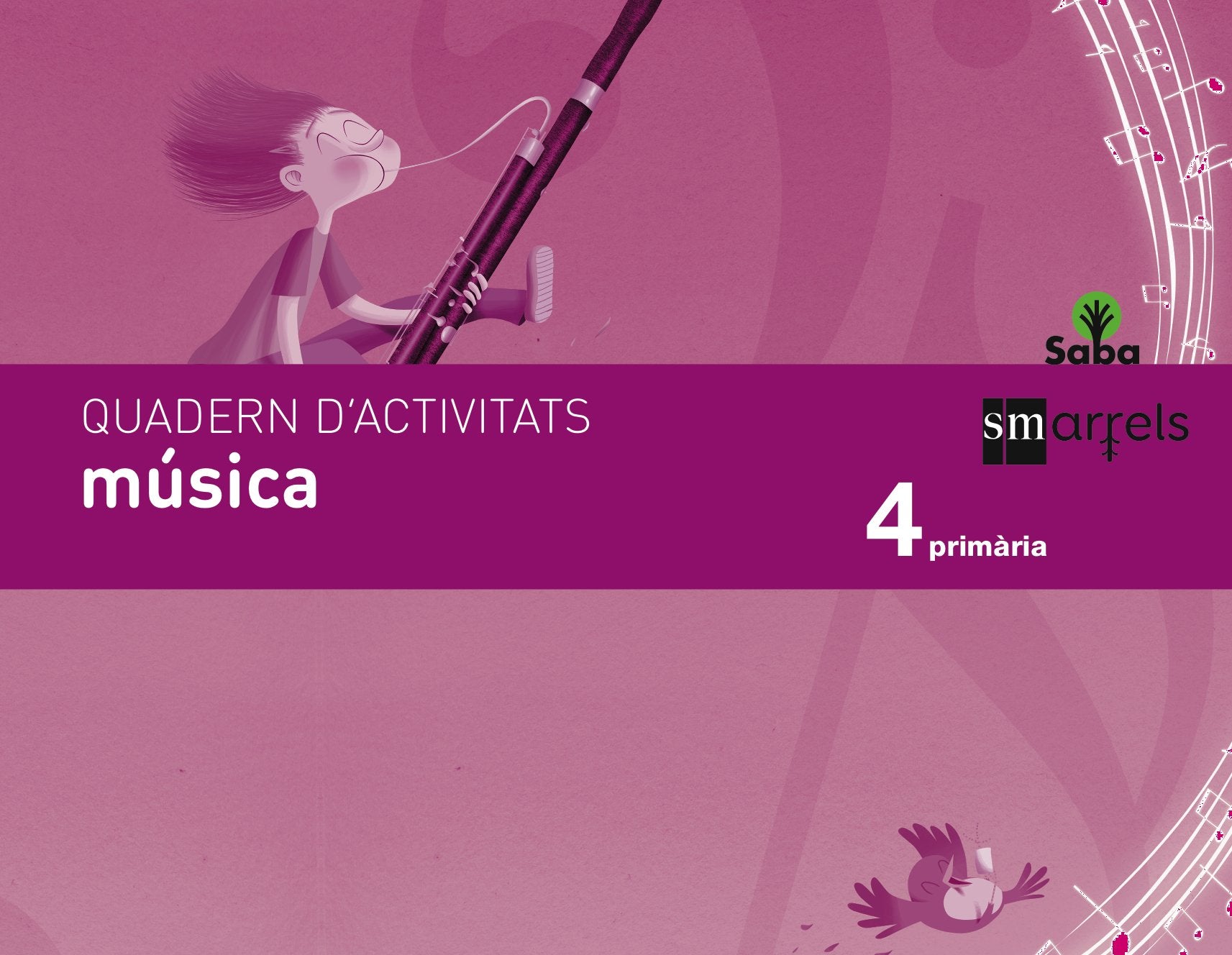 Quadern música. 4 Primària. Saba book