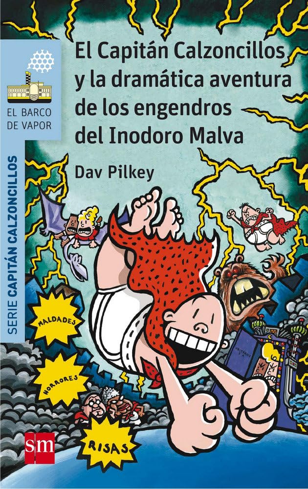 El Capitán Calzoncillos y la dramática aventura de los engendros del Inodoro Malva book