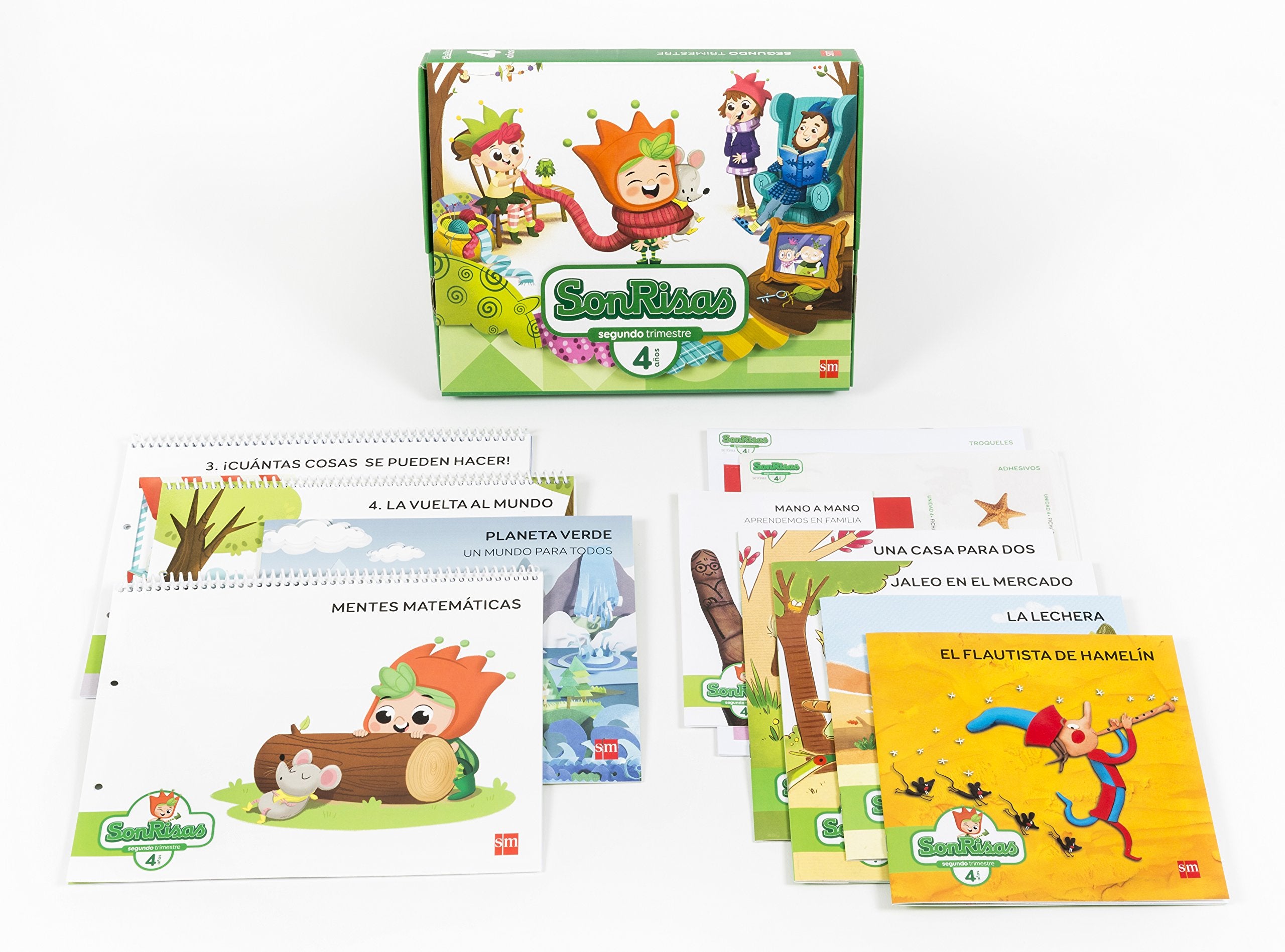 Sonrisas, 4 años, 2 trimestre Study Guides
