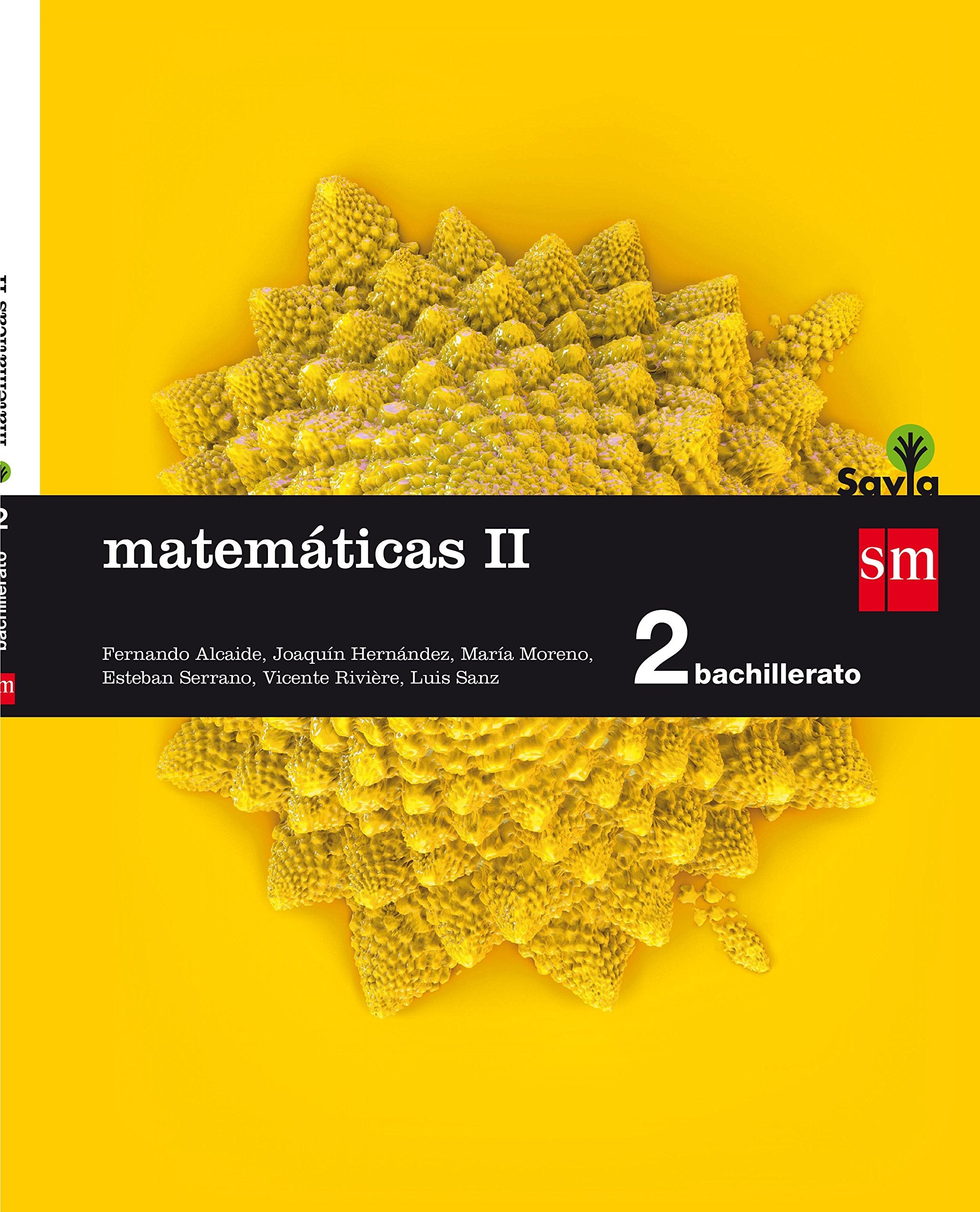 Savia, matemáticas II, 2 bachillerato book