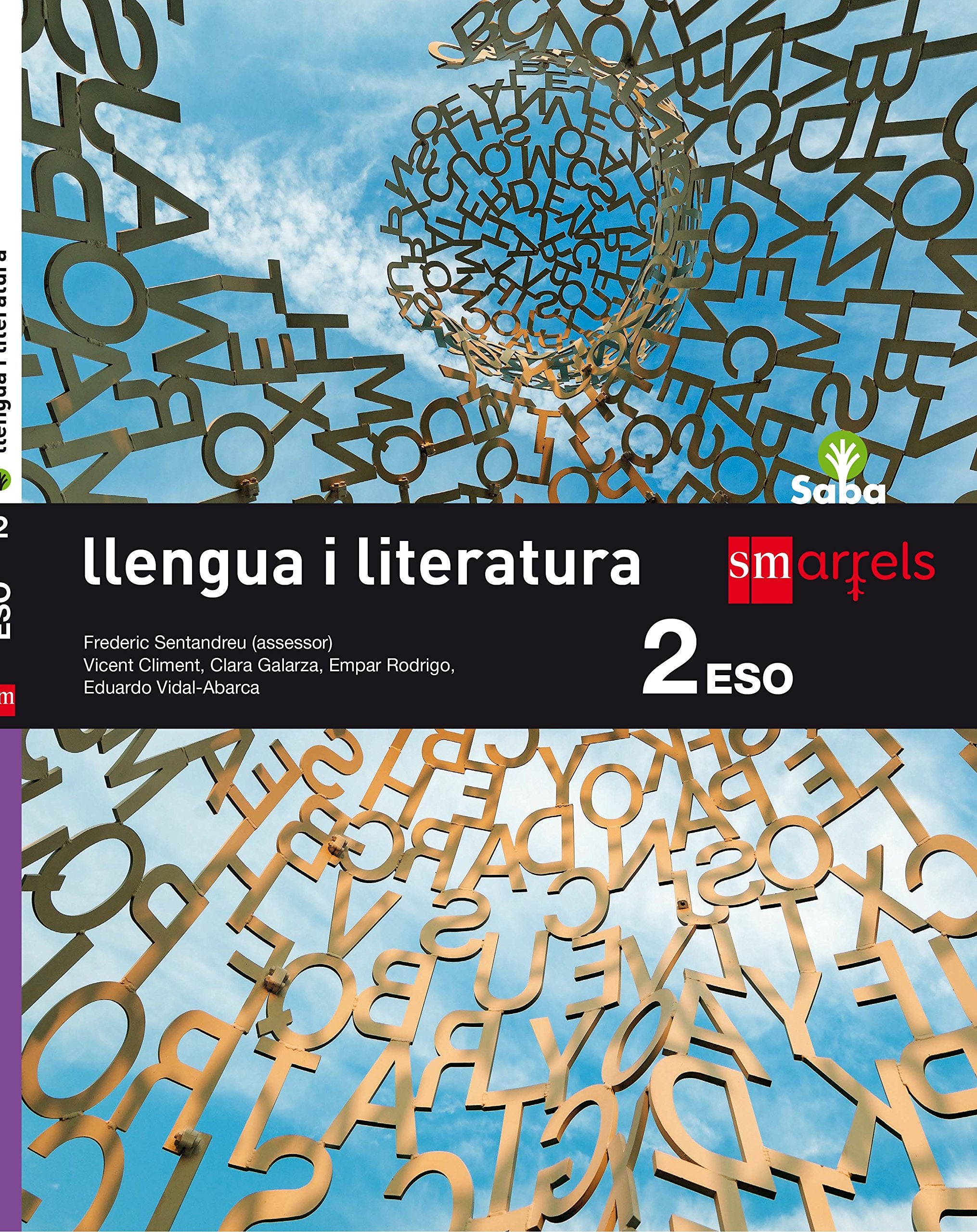 Llengua i literatura. 2 ESO. Saba book