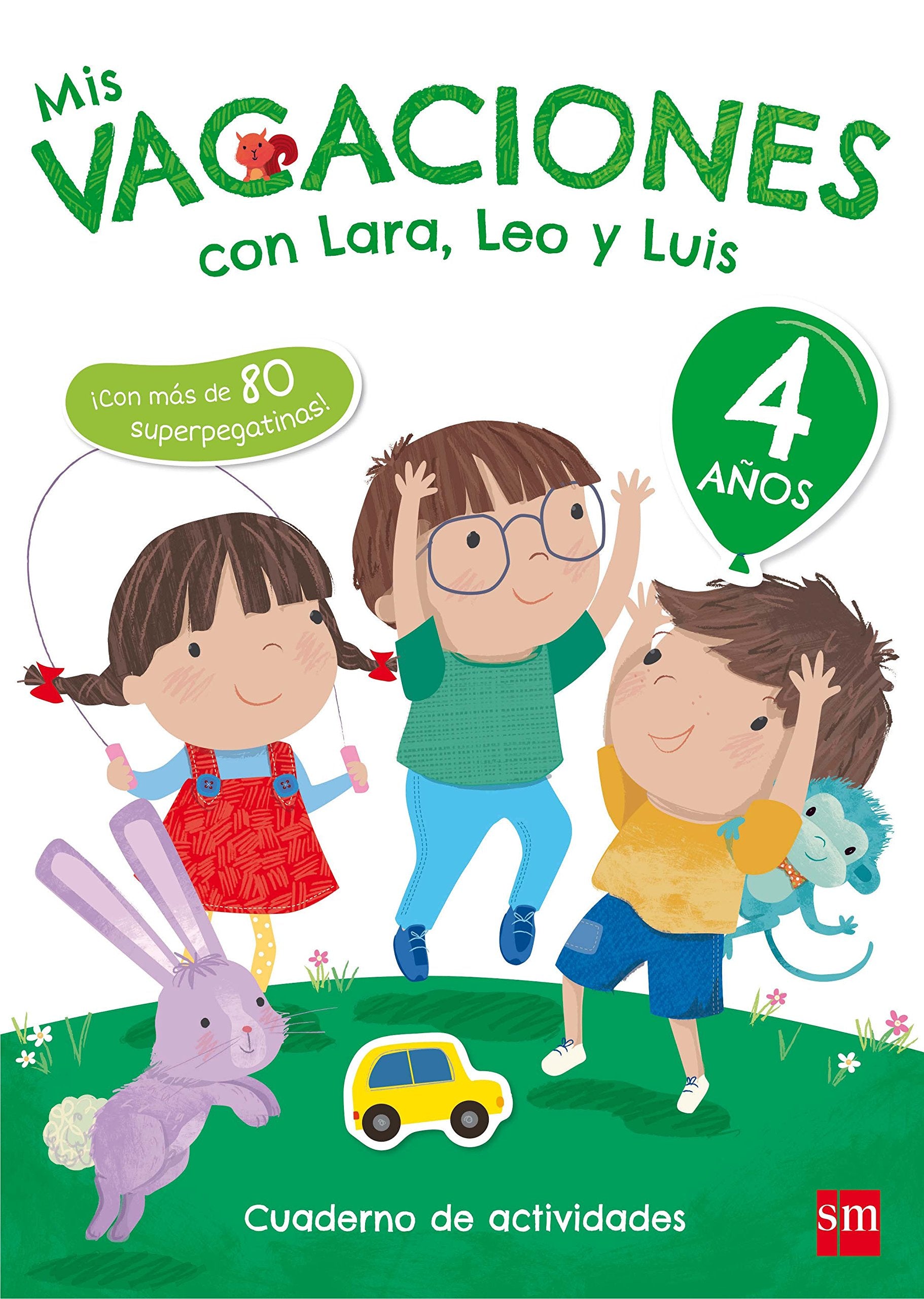 Mis vacaciones con Lara, Leo y Luis. 4 años book