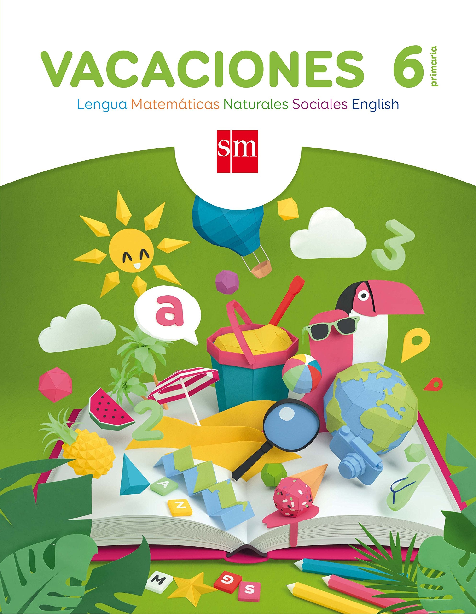 Vacaciones. 6 Primaria book