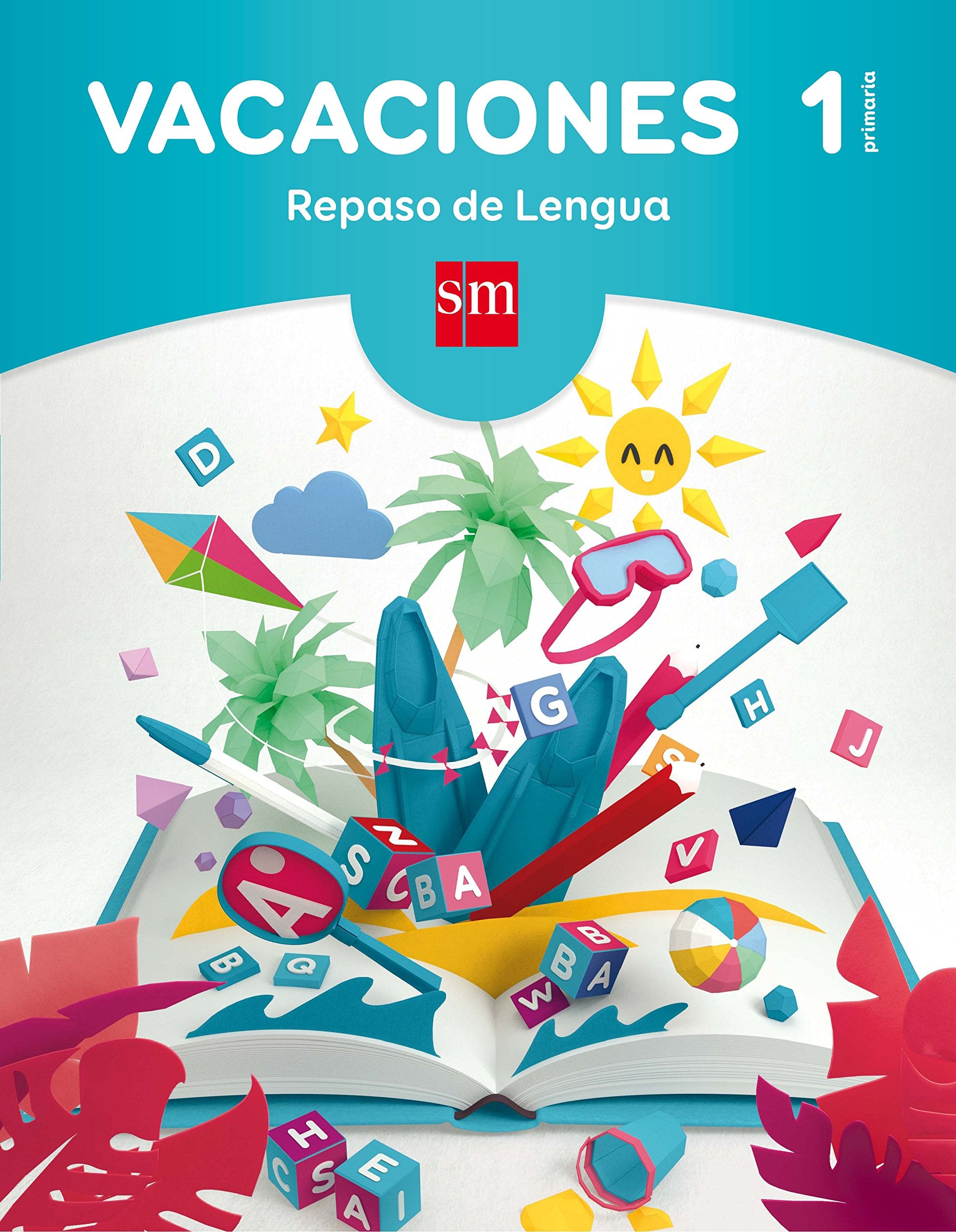 Vacaciones: repaso de Lengua. 1 Educación Primaria book