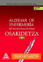 Auxiliares de enfermería del servicio vasco de salud/osakidetza. Temario. Volumen i Books