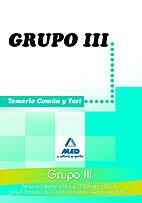 Grupo iii. Personal laboral sujeto al ii convenio único para el personal de la administración general del estado. Temario común y test Books