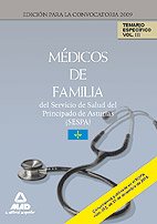 Médicos de Familia del Servicio de Salud del Principado de Asturias (Sespa). Temario Específico. Volumen 3 Education & Training