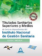 Titulados Sanitarios Superiores y Medios, Instituto Nacional de Gestión Sanitaria (INGESA). Test parte común Education & Training