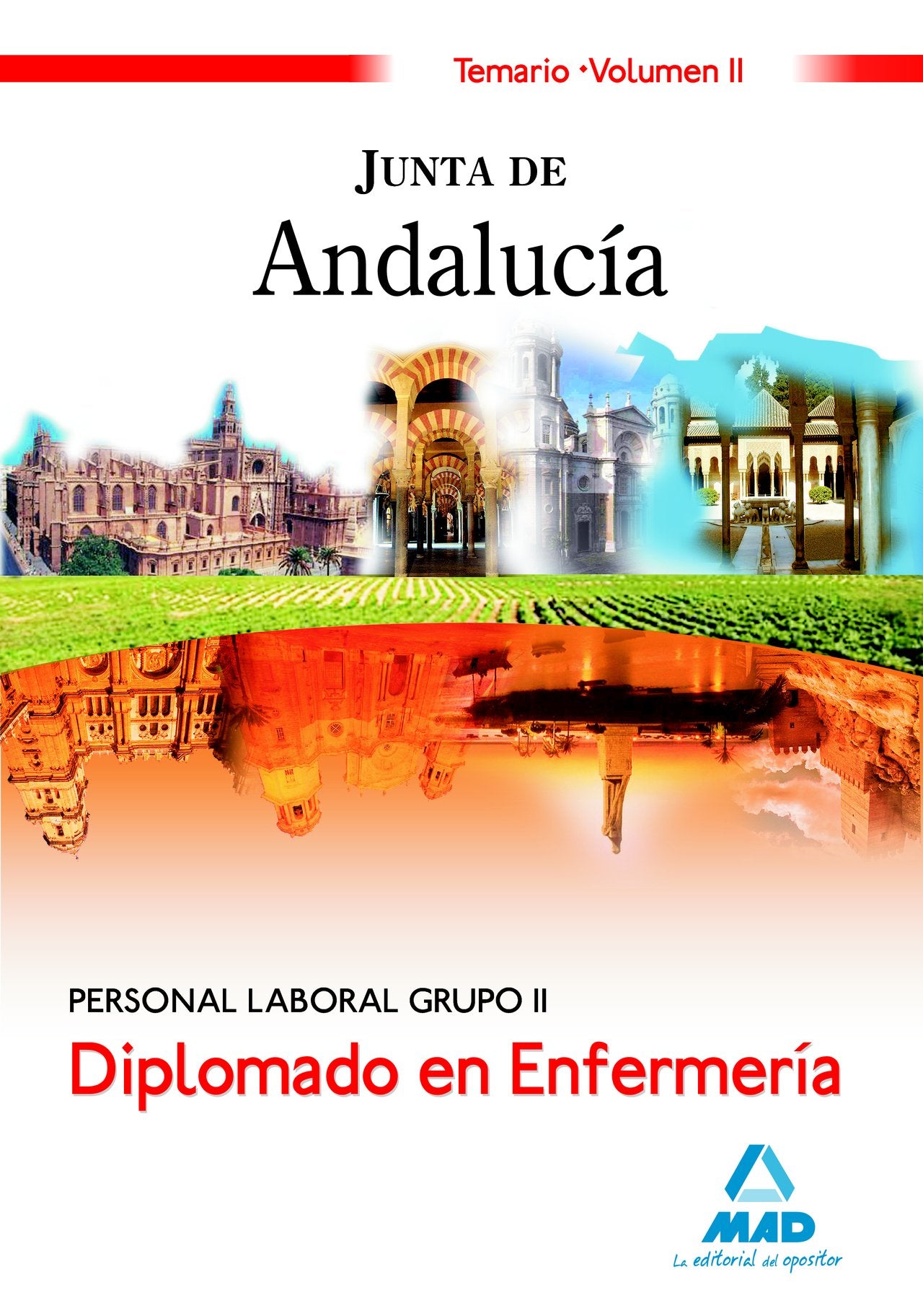 Diplomado en Enfermería. Personal Laboral Grupo II de la Junta de Andalucía. Temario. Volumen II book