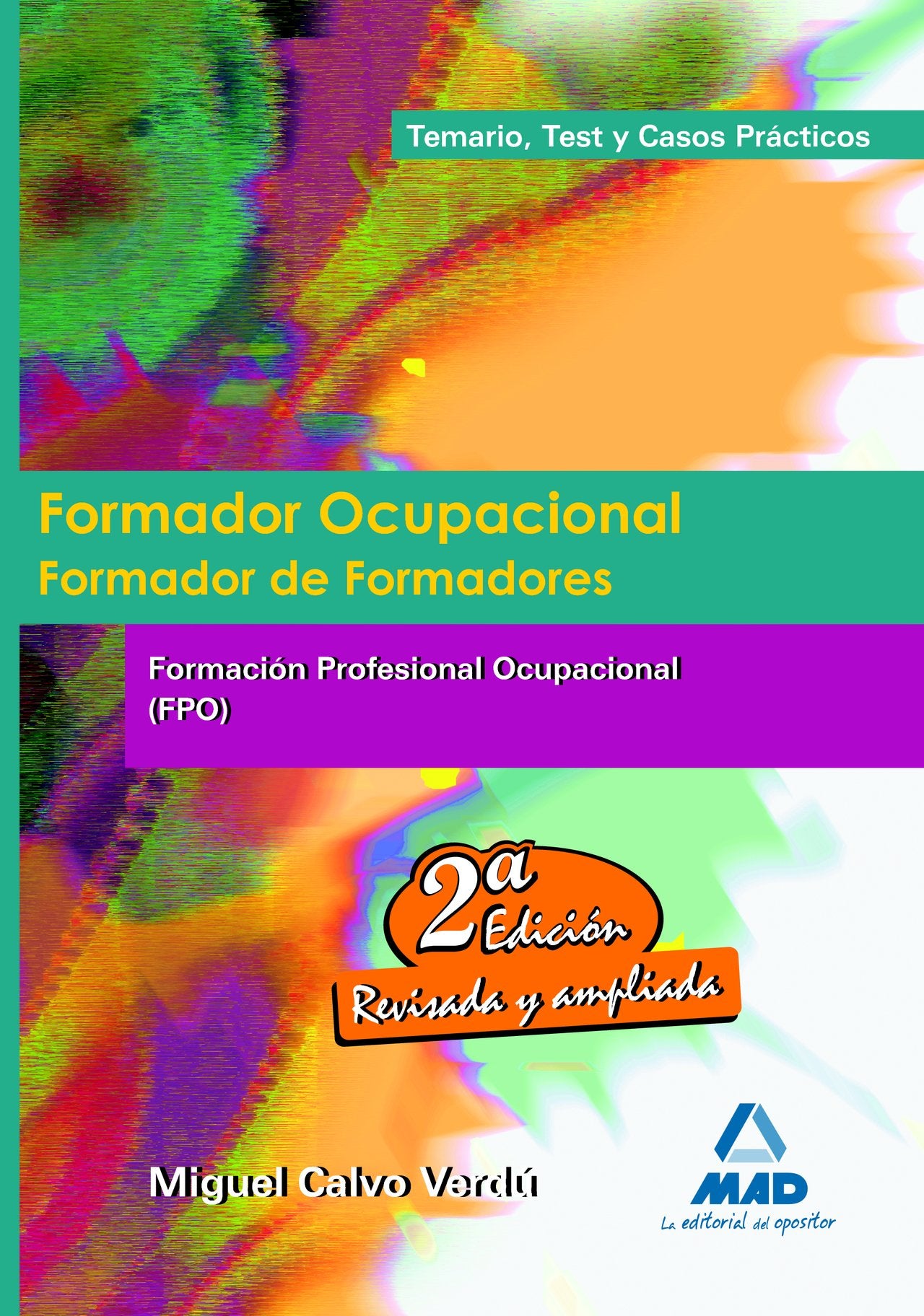 Formador ocupacional, Formación Profesional ocupacional. Temario, test y casos prácticos book