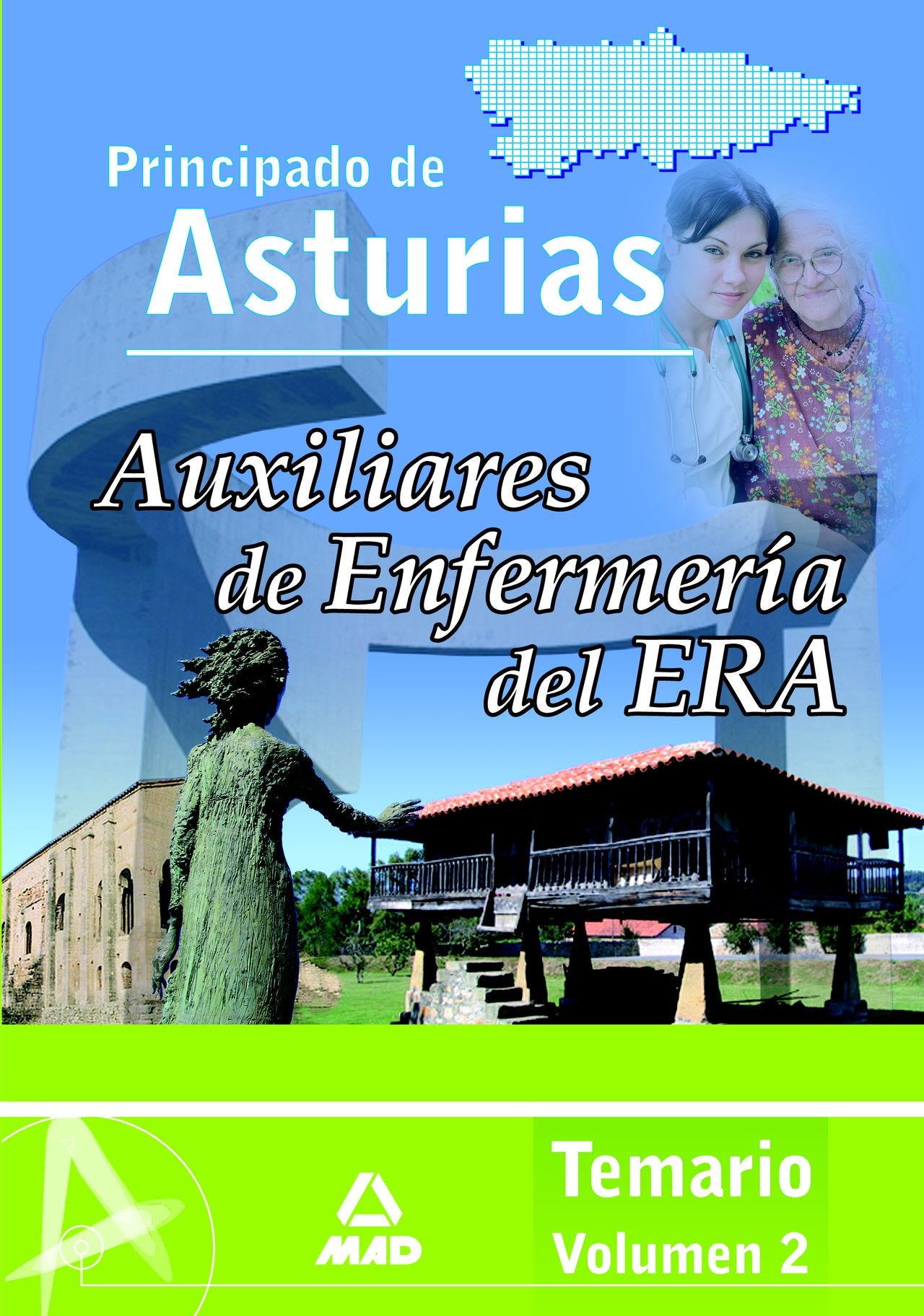 Auxiliar de Enfermería del ERA (Establecimientos Residenciales para Ancianos de Asturias) Temario Vol. II. book