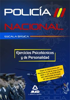 Escala básica de policía nacional. Ejercicios psicotécnico y de personalidad book