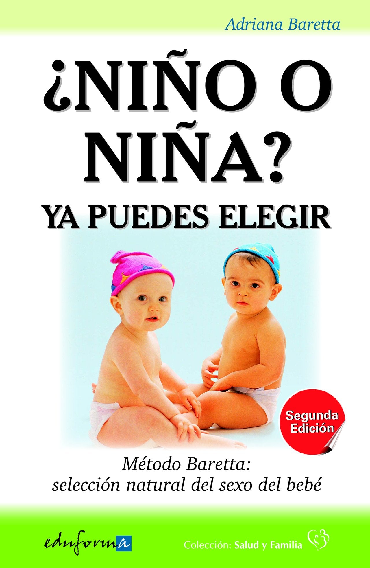 ¿Niño o niña? : ya puedes elegir : Método Baretta, selección natural del sexo del bebé Medicine