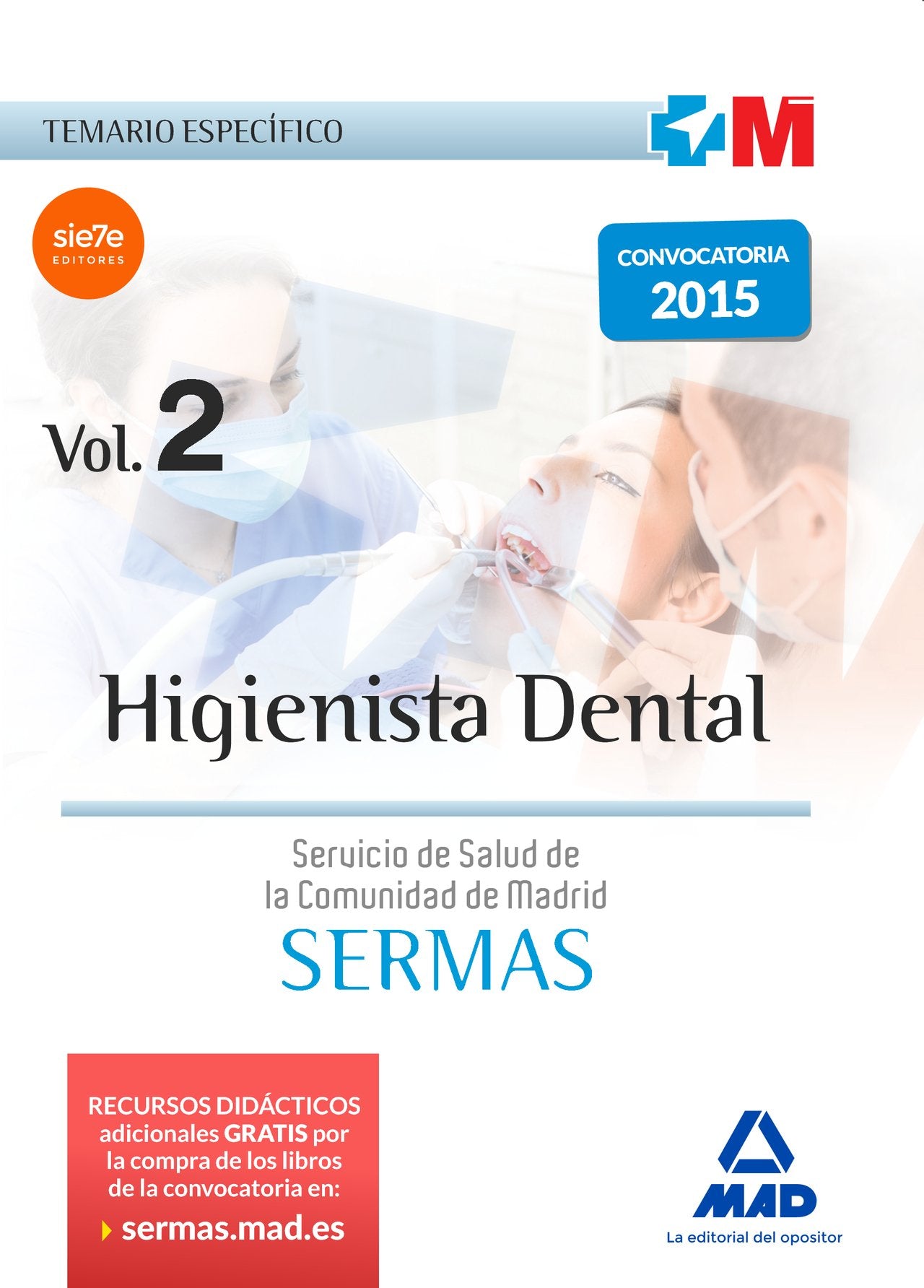 Higienista Dental del Servicio de Salud de la Comunidad de Madrid. book