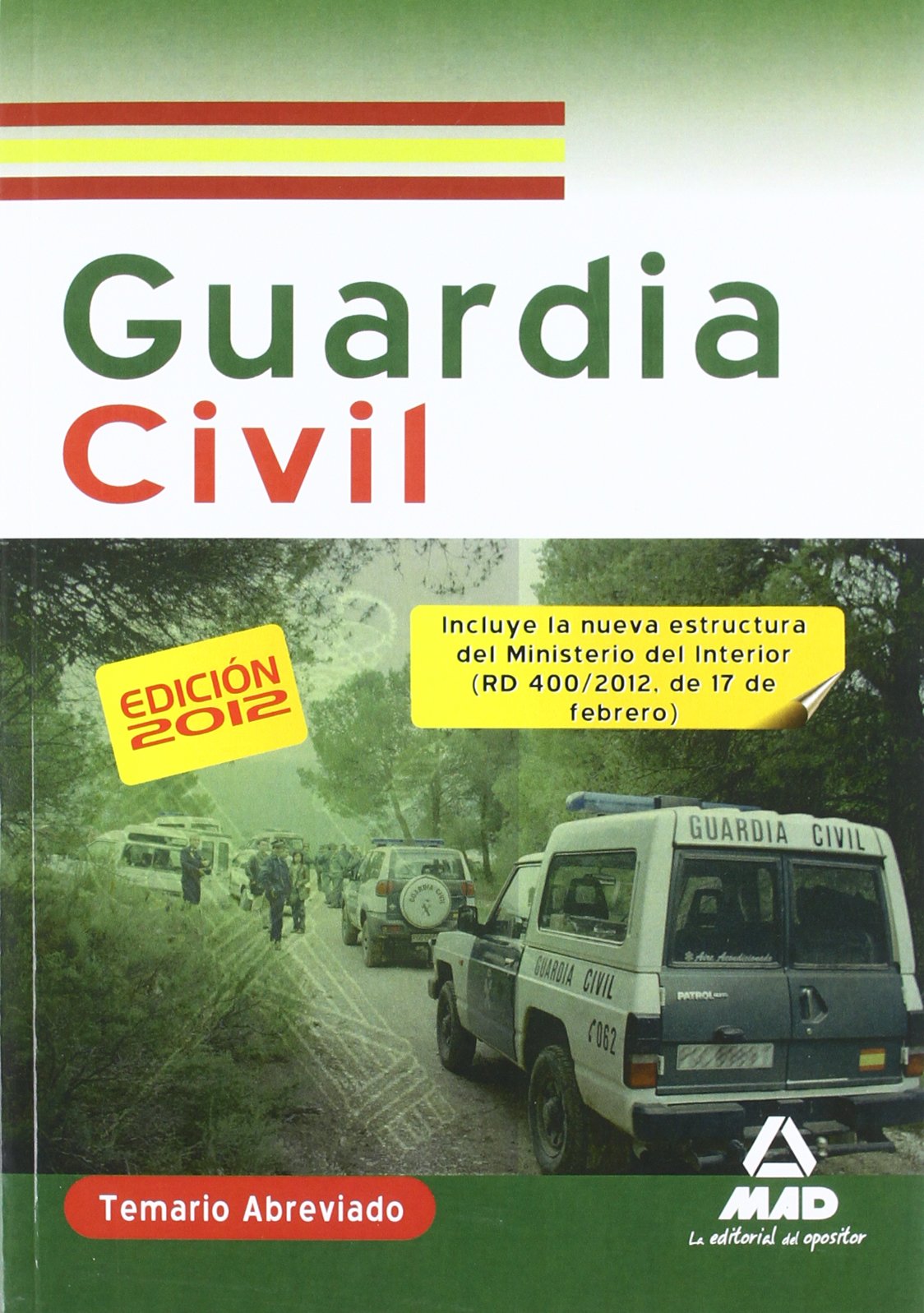 Guardia Civil. Temario abreviado book