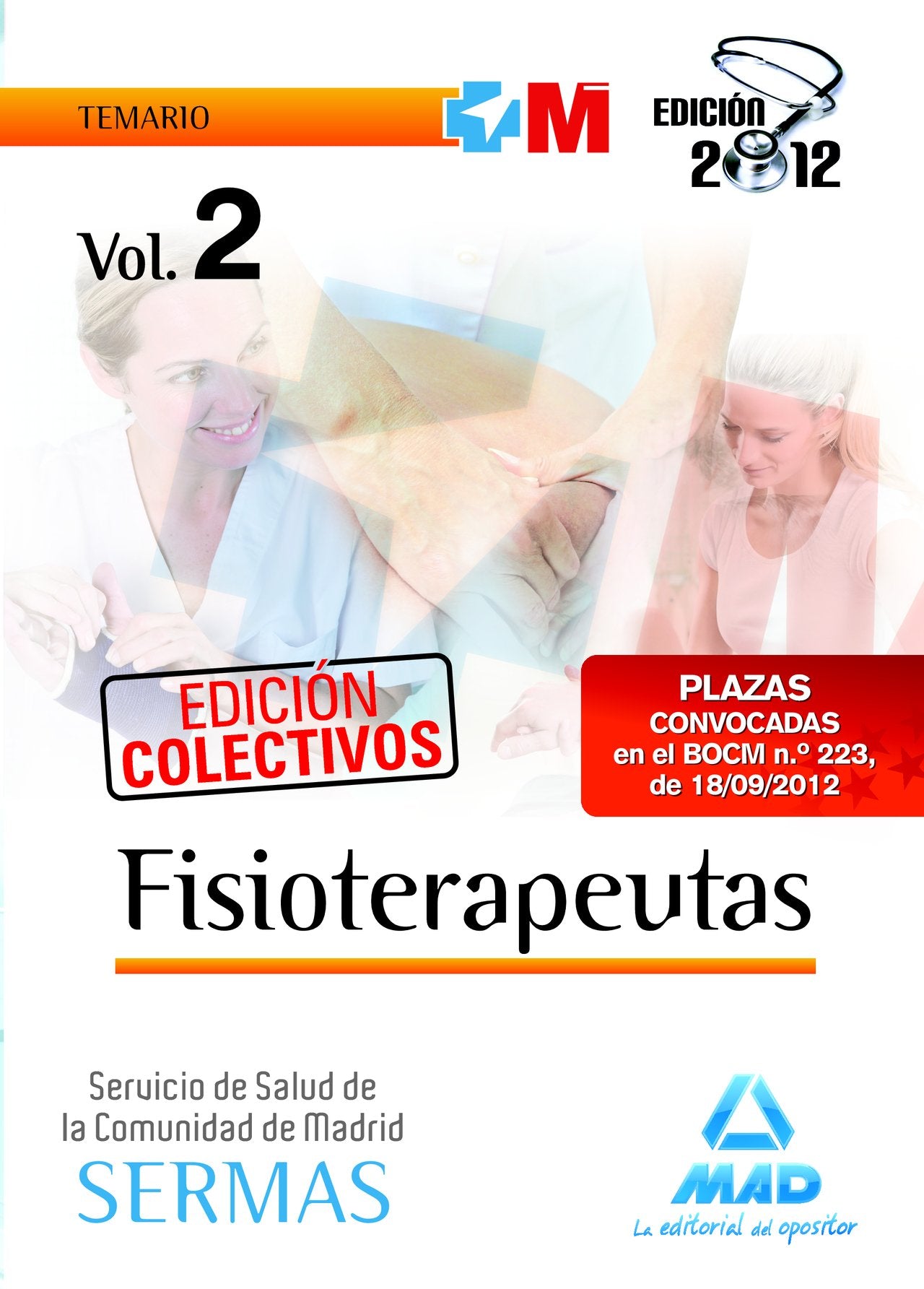 Fisioterapeutas, Servicio de Salud de la Comunidad de Madrid. Temario book