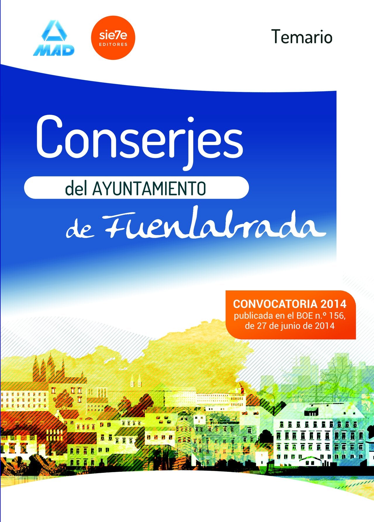 Conserje del Ayuntamiento de Fuenlabrada. Temario book