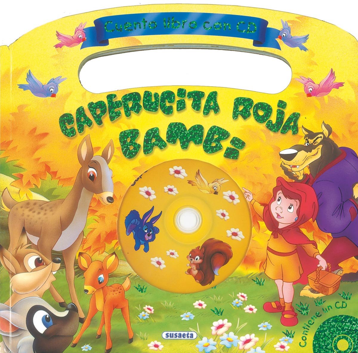 Caperucita Roja & Bambi / Little Red Riding Hood & Bambi book