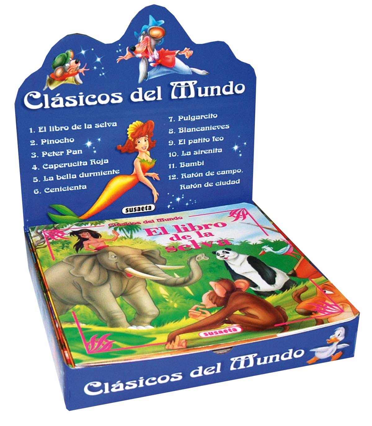 Clásicos del mundo (Lot de 24 livres, 2 livre pour chaque titre) Fairy Tales & Legends