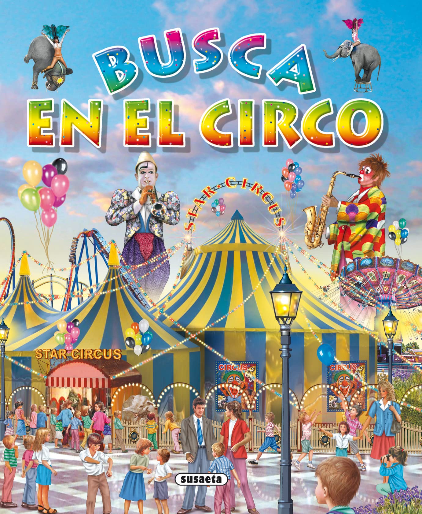 Busca en el circo / Find in the Circus book