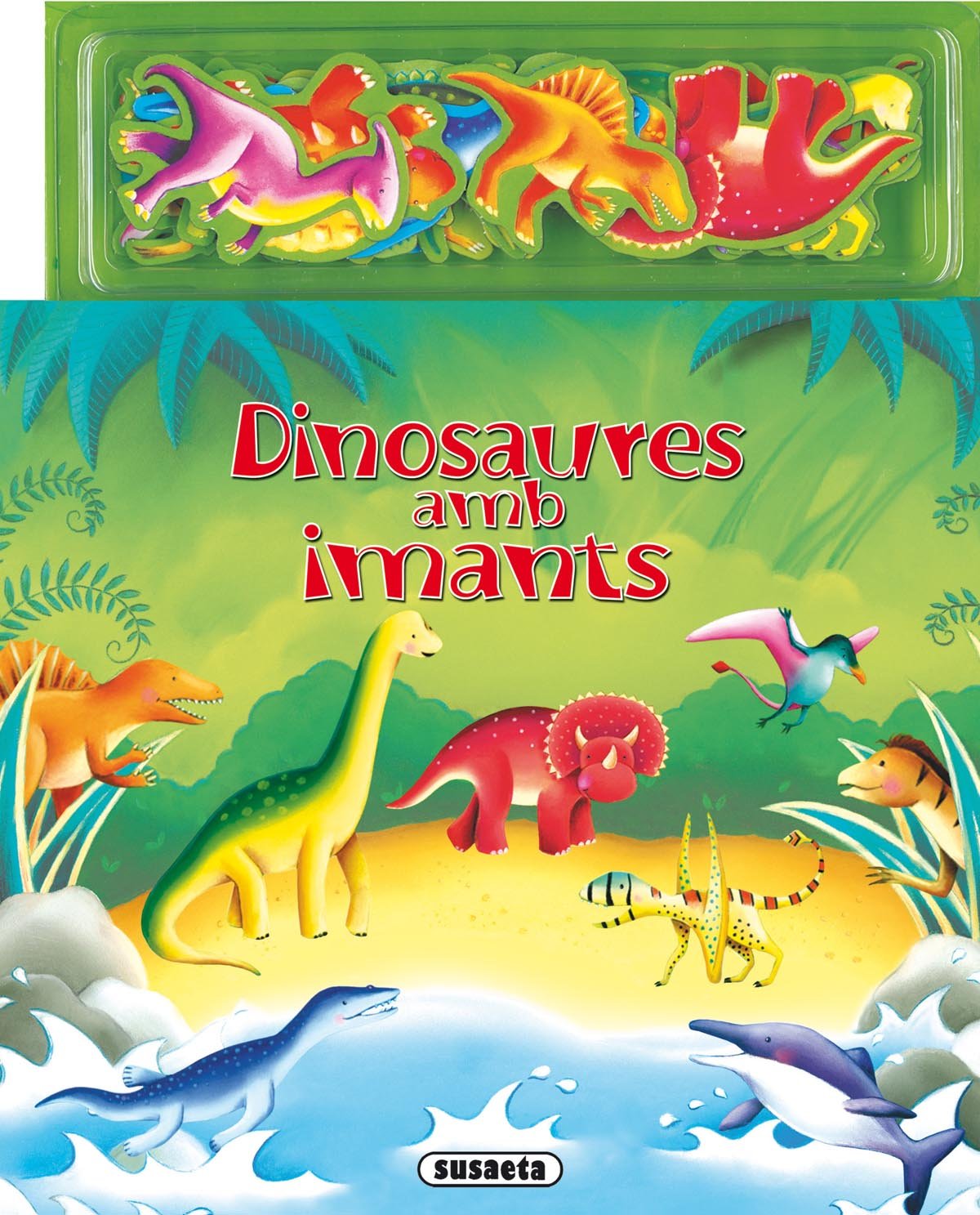 Dinosaures amb imants book
