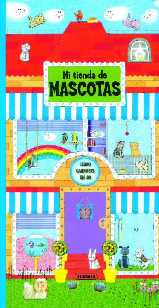 Mi tienda de mascotas - libro carrusel en 3D book