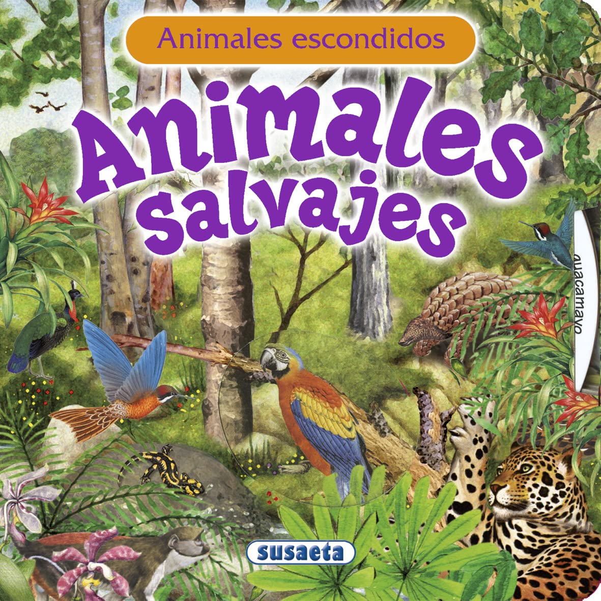 Animales salvajes (ANIMALES ESCONDIDOS) Tiptoi & Games