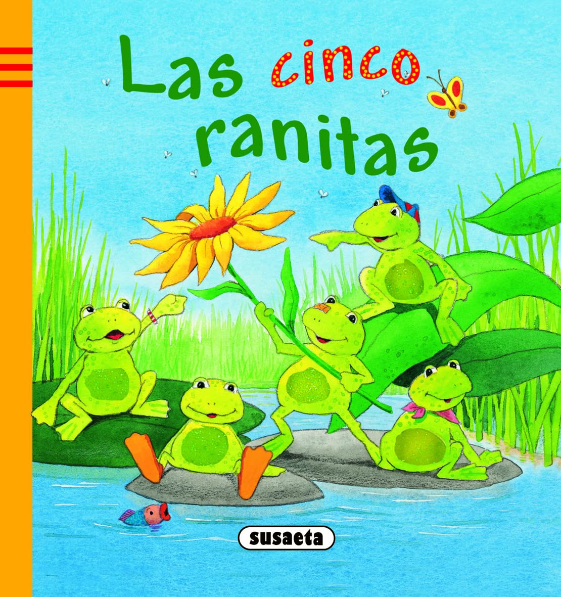 Las cinco ranitas (Juega y aprende) book