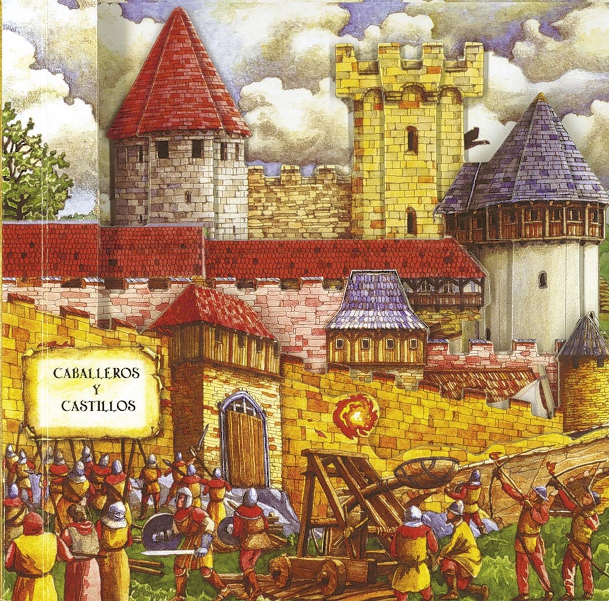 Caballeros y castillos/ Knights and Castles book
