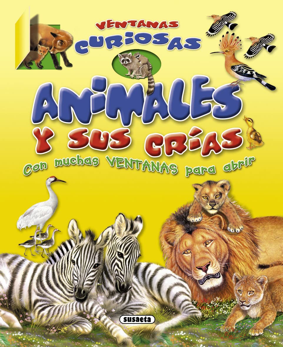 Animales y sus crias/ Animals and their calves (Ventanas Curiosas/ Curious windows) book