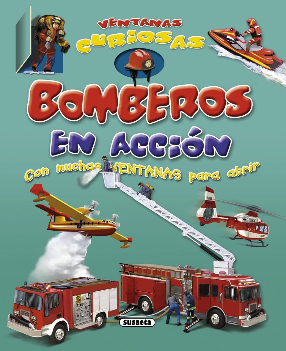 Bomberos en acción/ Firefighter in action book