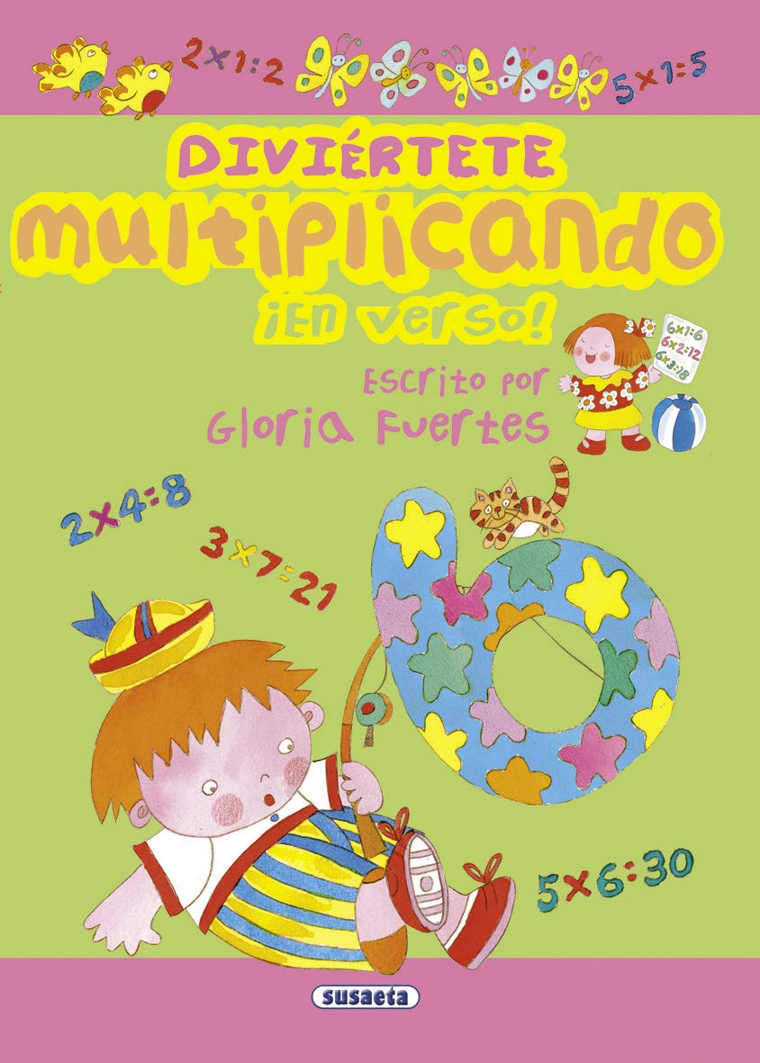 Diviértete multiplicando en verso/ Have fun multiplying in verse book