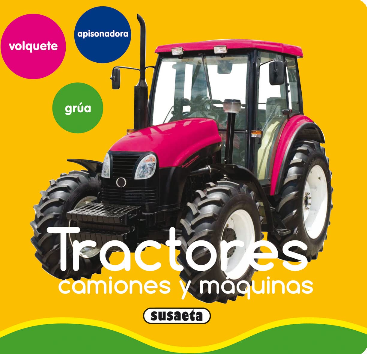 Tractores, camiones y máquinas book