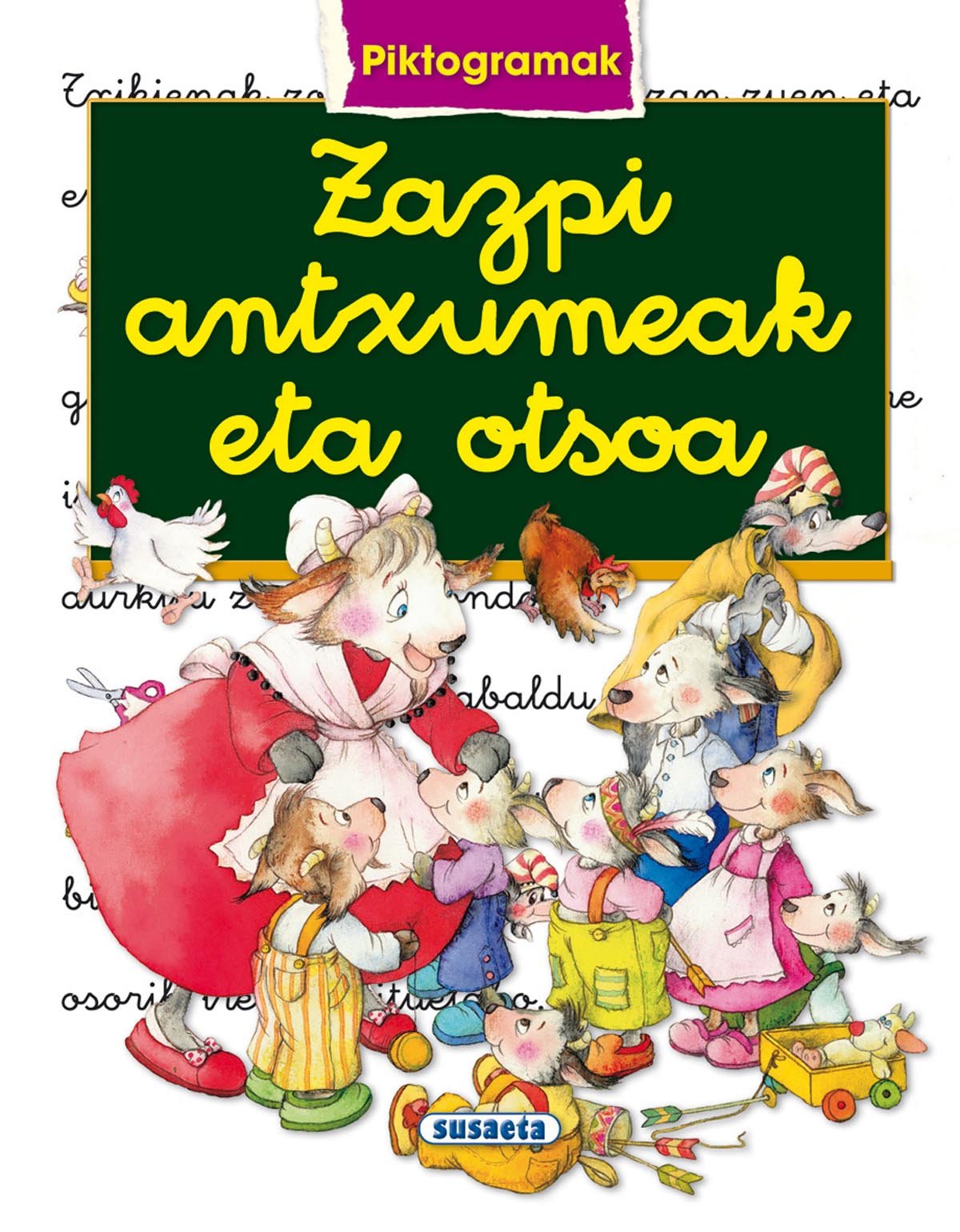 Zazpi antxumeak eta otsoa book