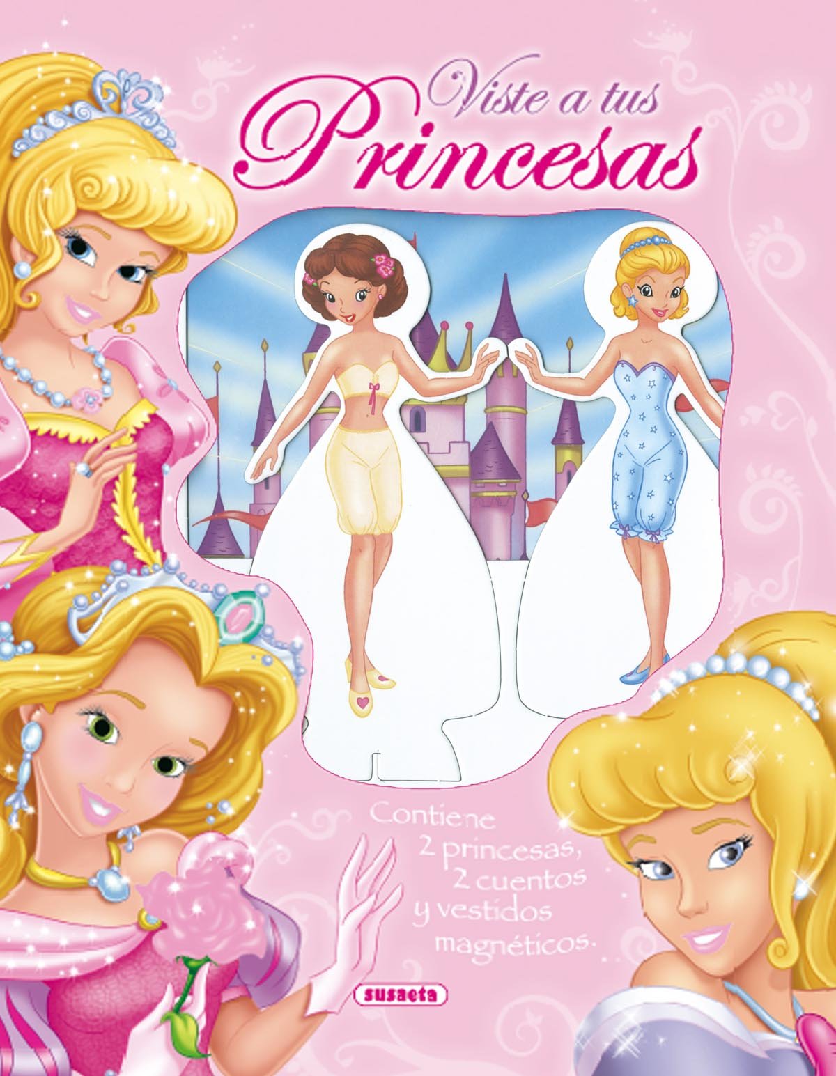 Viste a tus princesas con vestidos magnéticos book