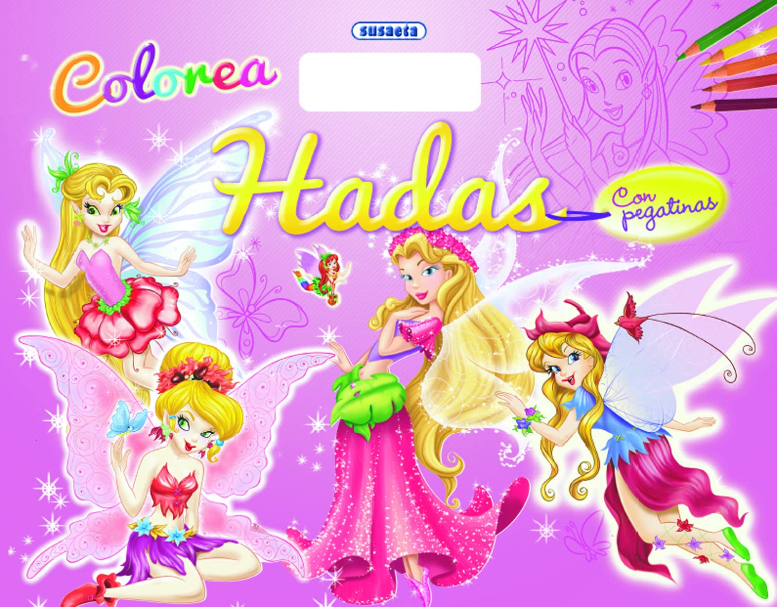 Colorea hadas con pegatinas (Mi bloc de ...) Tiptoi & Games