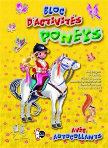 Poneys Tome 2 : Bloc d'activités Books