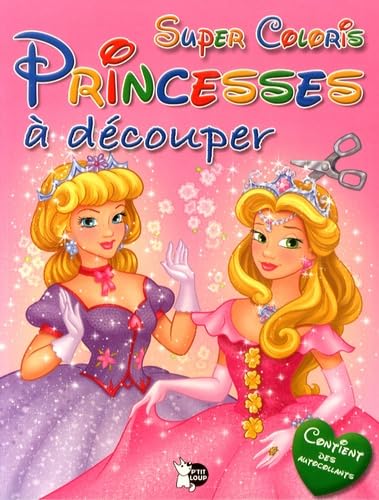 Super coloris princesses à découper book