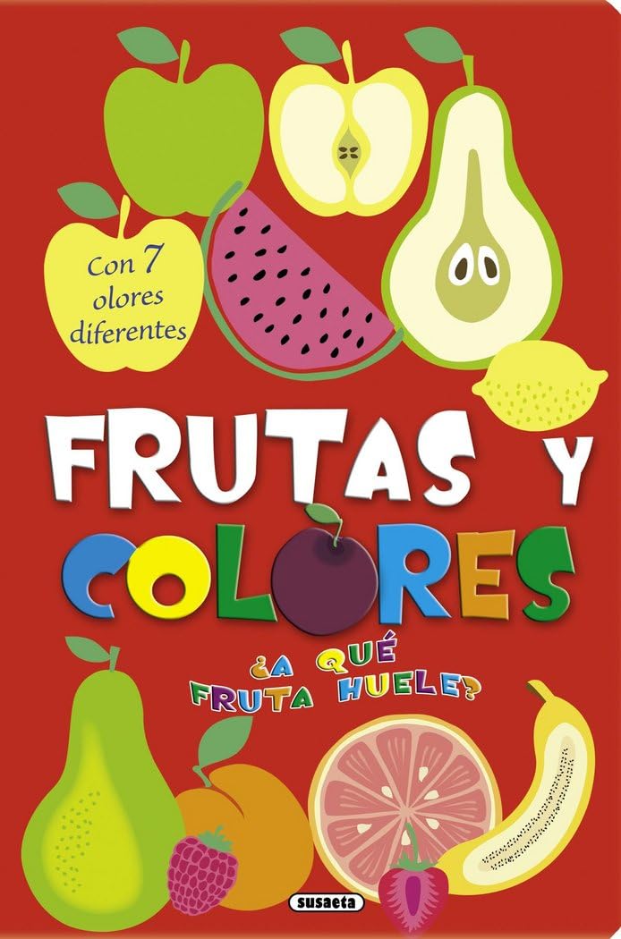 Frutas y colores. ¿A qué fruta huele? book