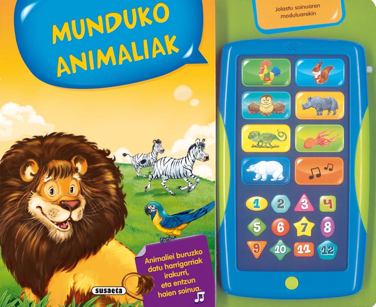 Munduko animaliak (Soinuekin ikasi bilduma) Social Sciences