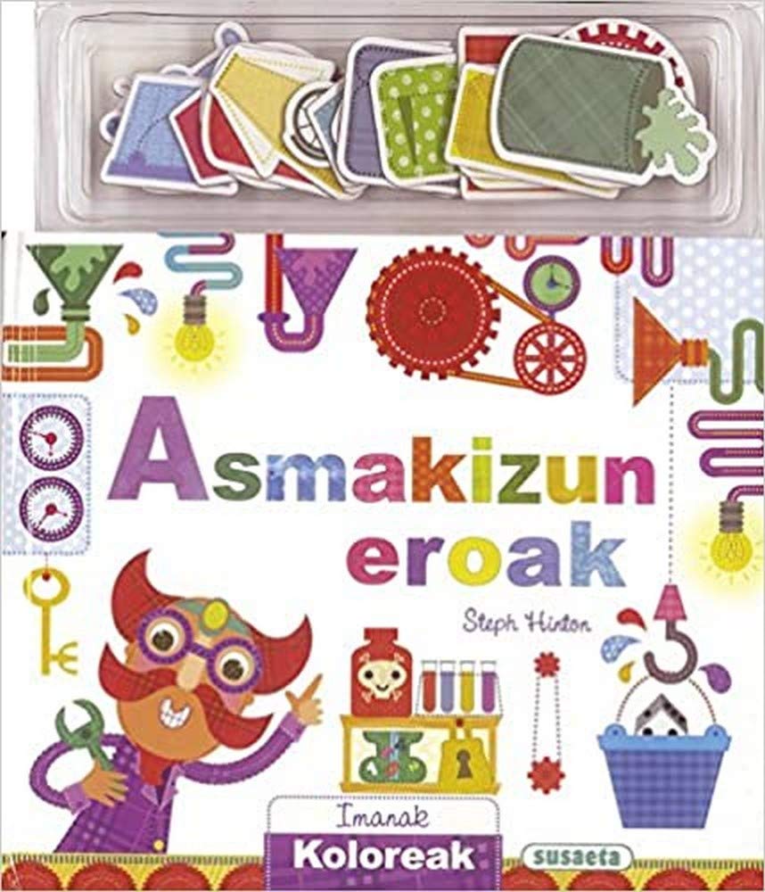 Asmakizun eroak. Imanak koloreak book