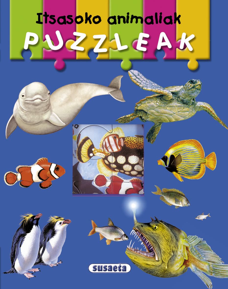 Itasasoko animaliak puzzleak book