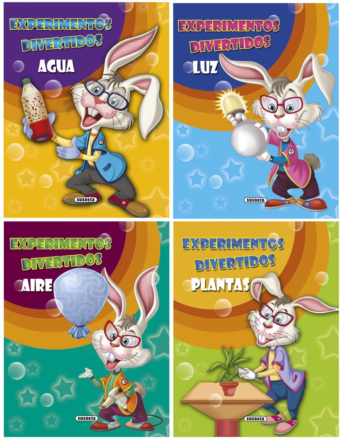 Experimentos divertidos (4 títulos) book