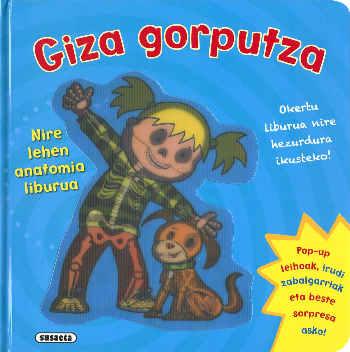 Giza-gorputza. Nire lehen anatomia liburua book