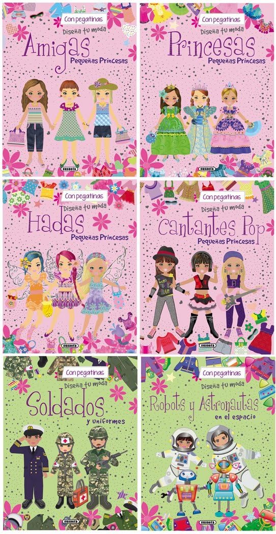 Pequeñas princesas (6 títulos) (Pequeñas princesas con pegatinas) Tiptoi & Games