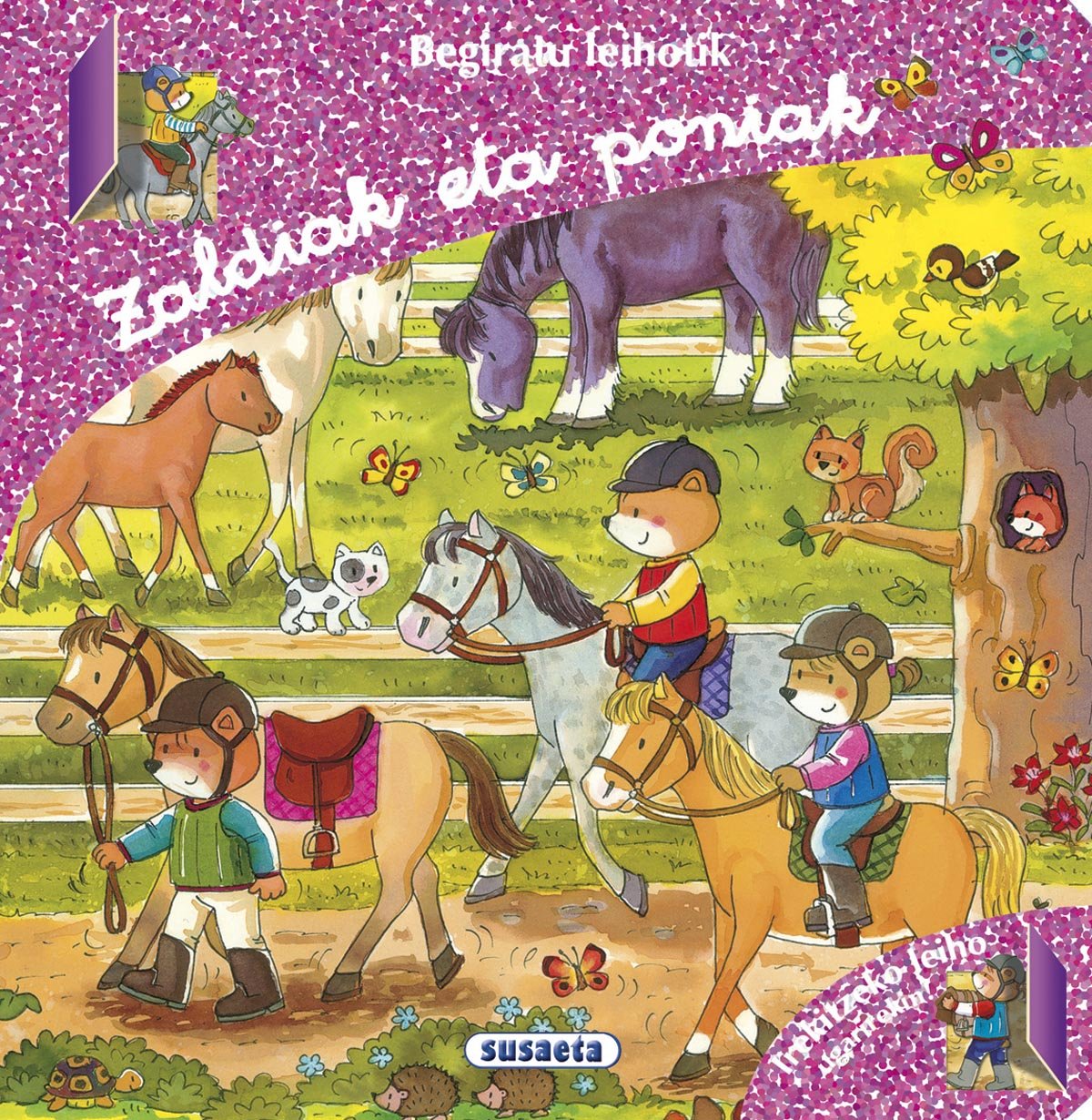 Zaldiak eta poniak book