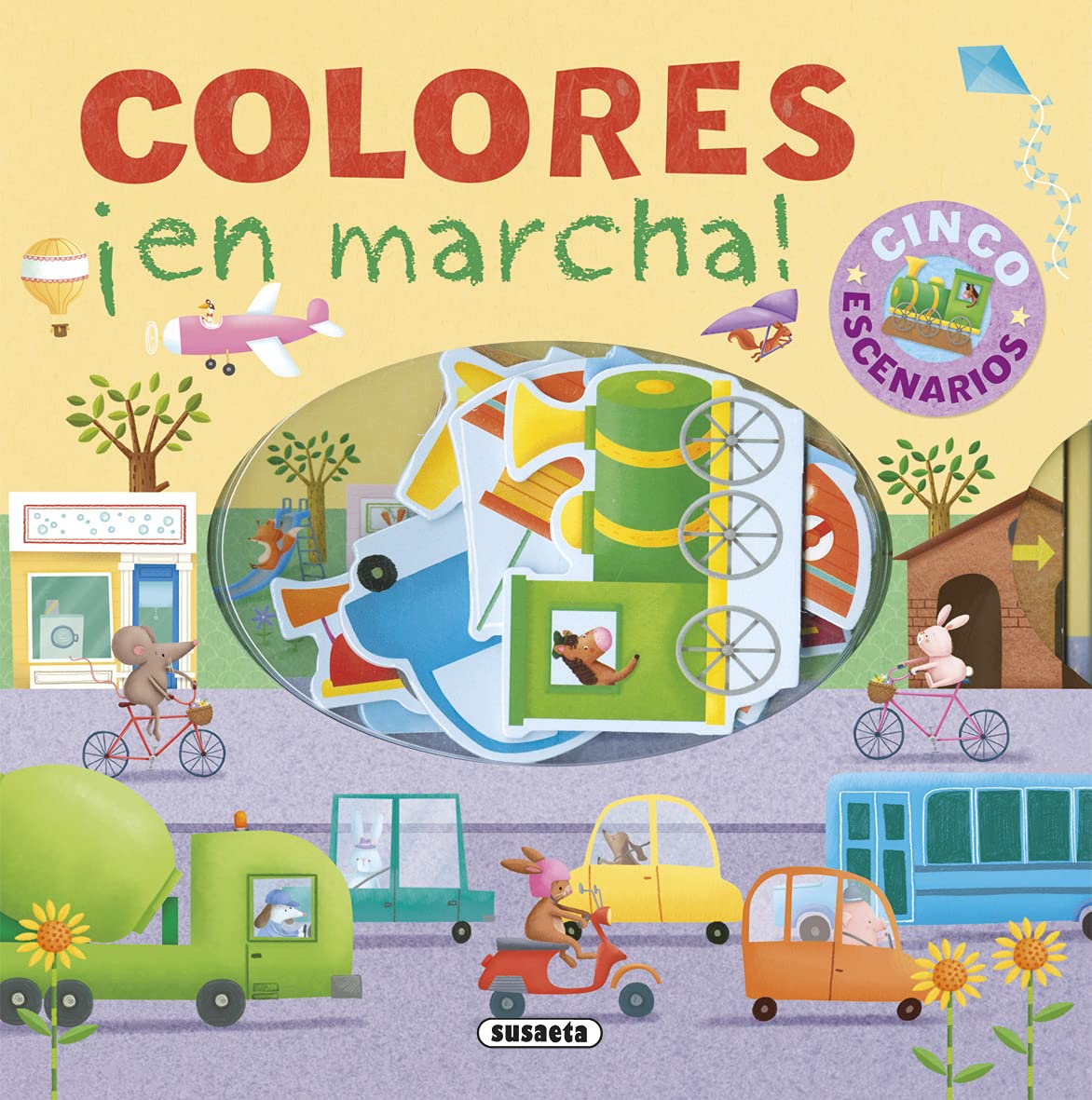 Colores ¡en marcha! book