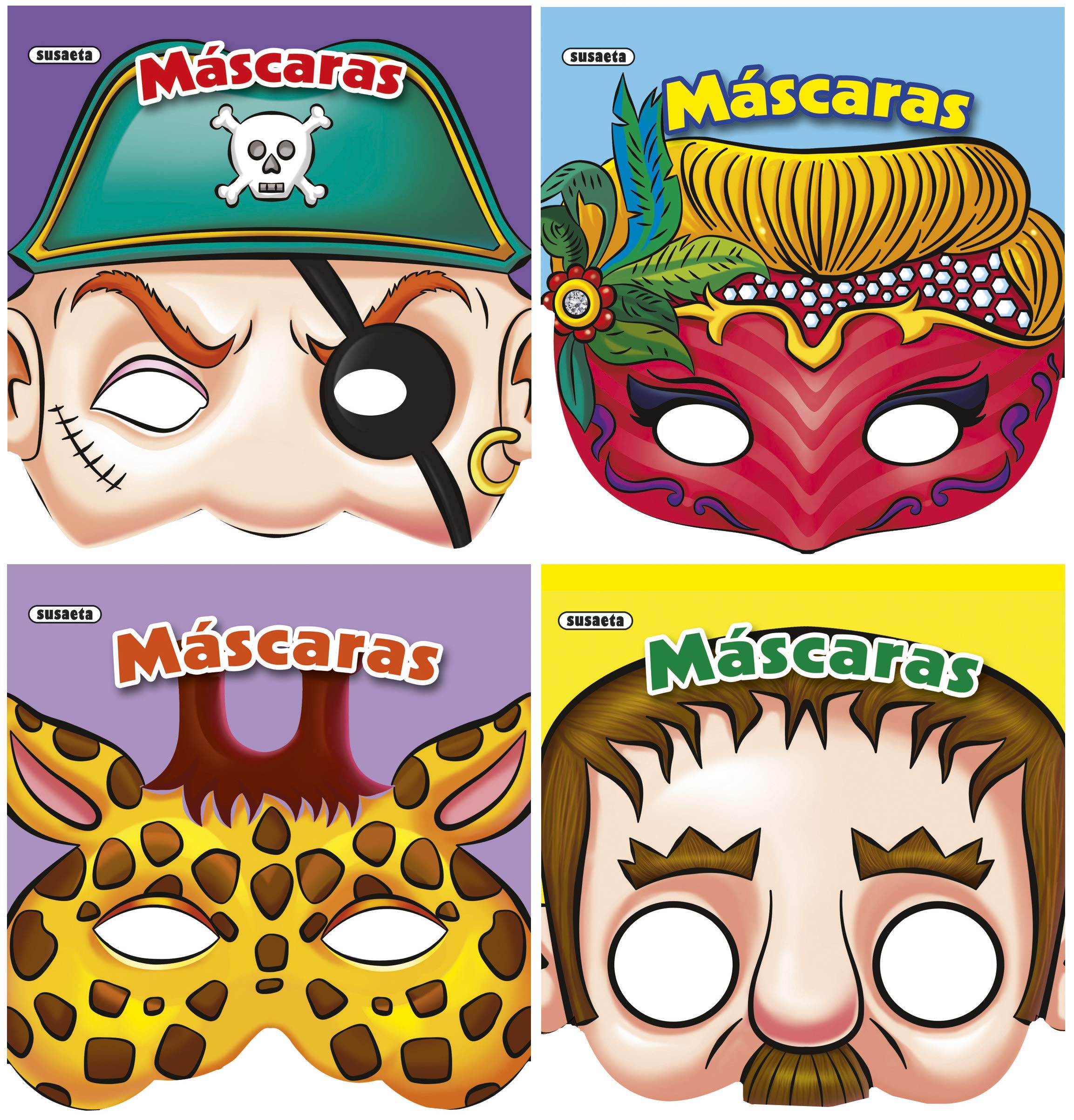 Máscaras de papel (4 títulos) Tiptoi & Games